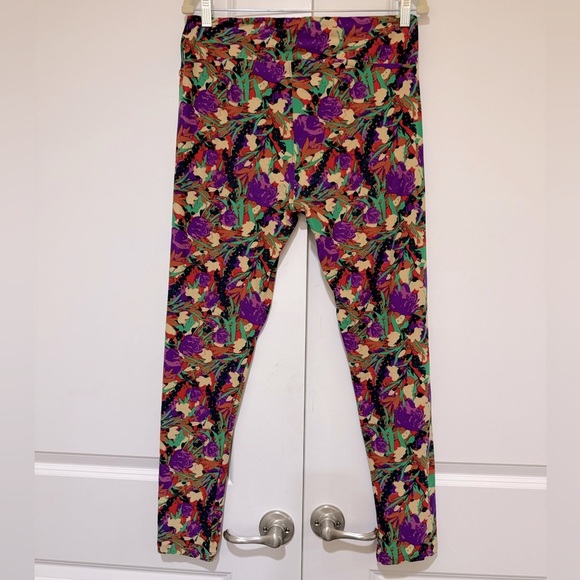 LuLaRoe Floral Leggings TC - Picture 5 of 5
